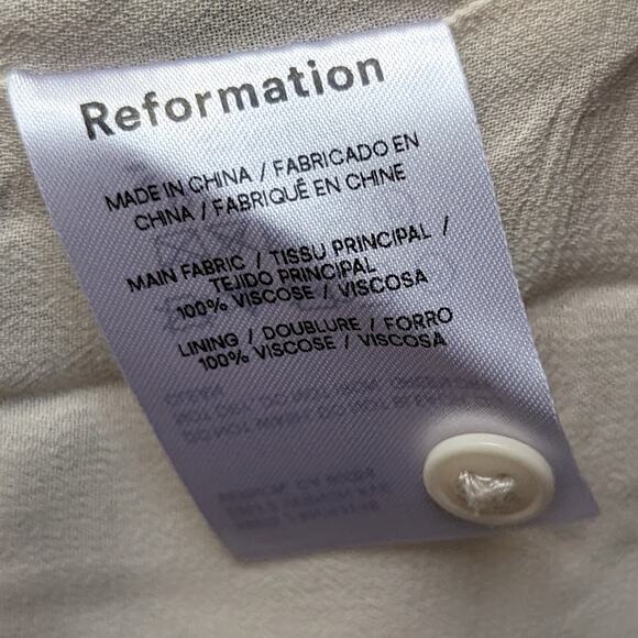 Reformation Myah Milo Floral Fit&Flare Midi/Maxi Dress, size US 8 - Picture 5 of 6